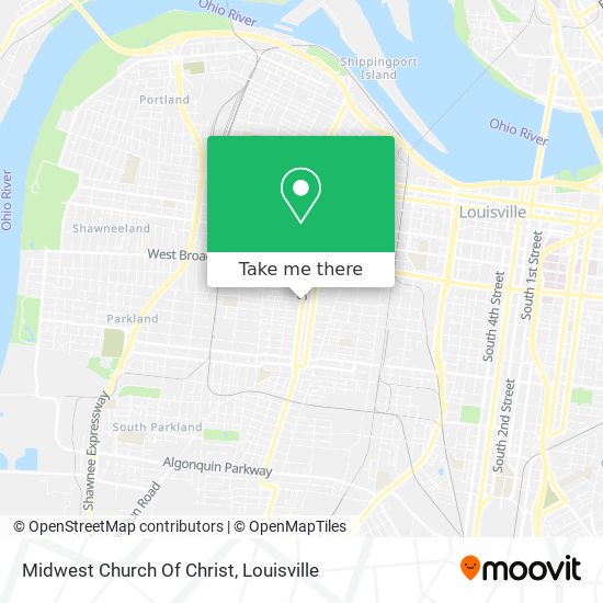 Mapa de Midwest Church Of Christ