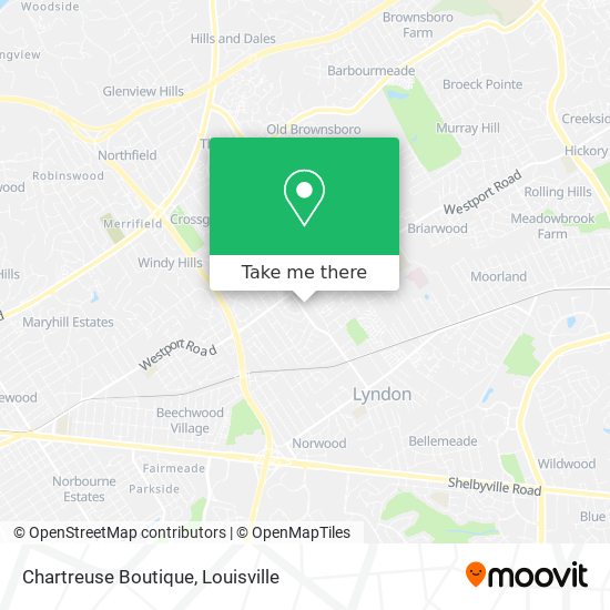 Mapa de Chartreuse Boutique