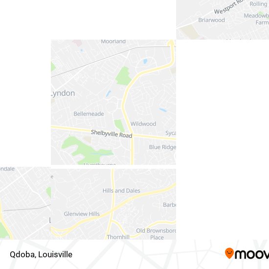 Qdoba map