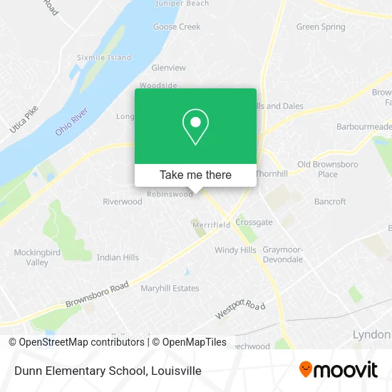 Dunn Elementary School map