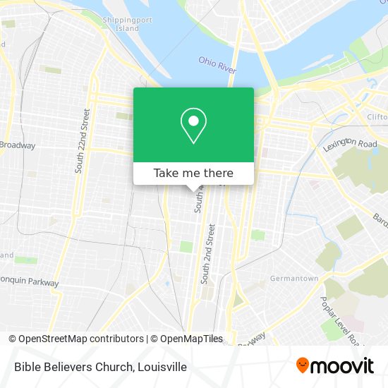 Bible Believers Church map