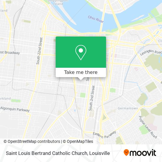 Saint Louis Bertrand Catholic Church map