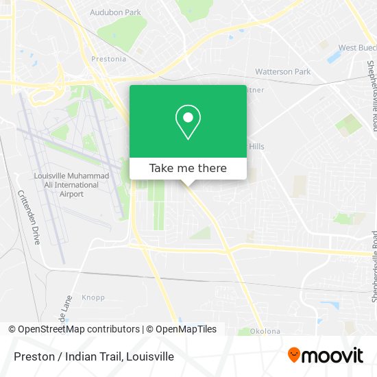 Preston / Indian Trail map