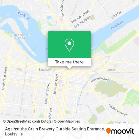 Mapa de Against the Grain Brewery Outside Seating Entrance