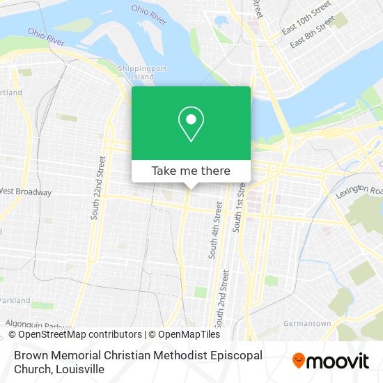 Mapa de Brown Memorial Christian Methodist Episcopal Church