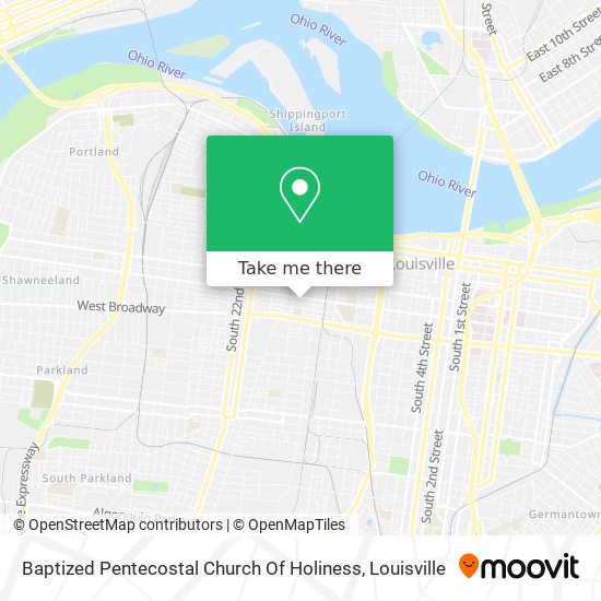 Mapa de Baptized Pentecostal Church Of Holiness