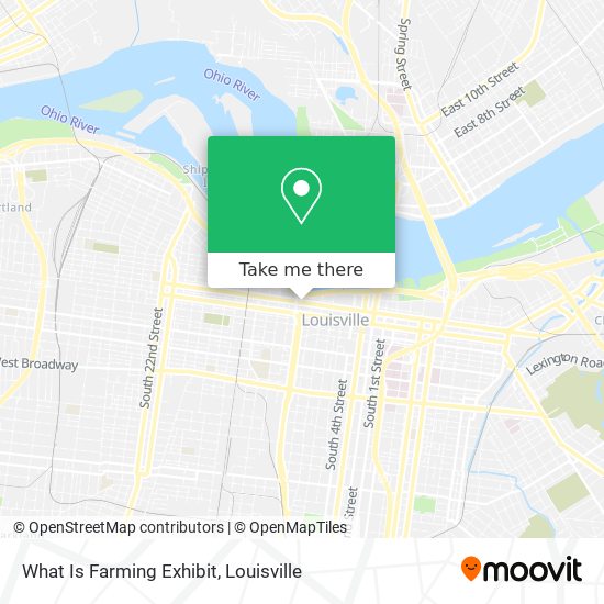 What Is Farming Exhibit map