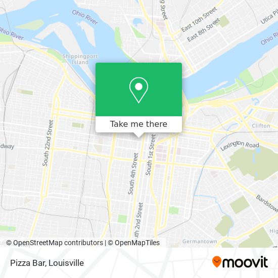 Pizza Bar map