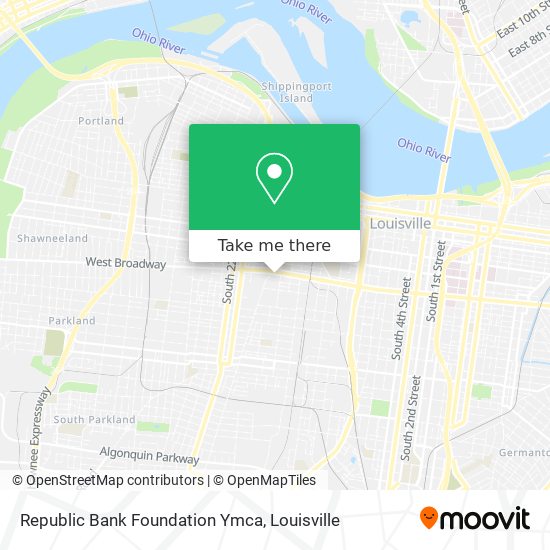 Republic Bank Foundation Ymca map