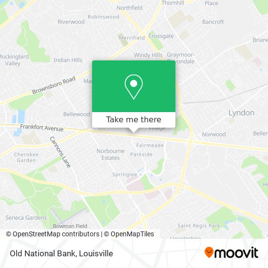 Mapa de Old National Bank