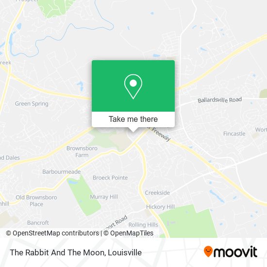 The Rabbit And The Moon map