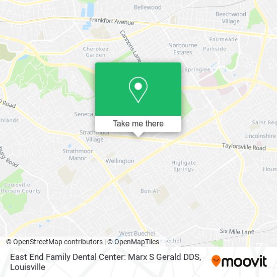 East End Family Dental Center: Marx S Gerald DDS map