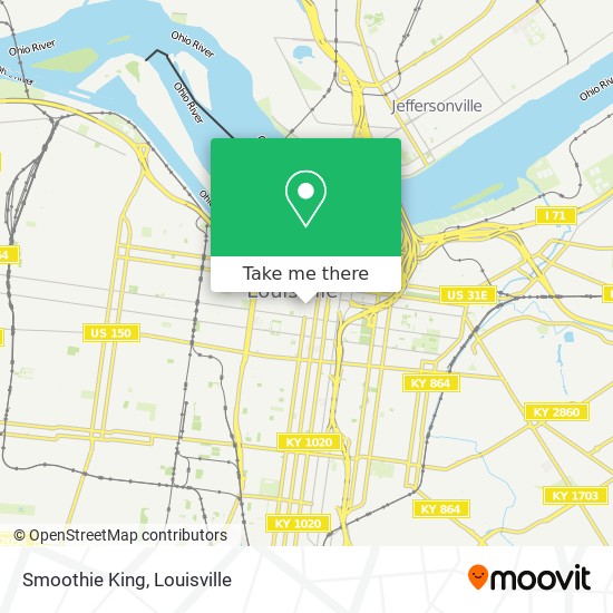 Smoothie King map