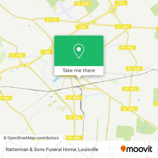 Ratterman & Sons Funeral Home map