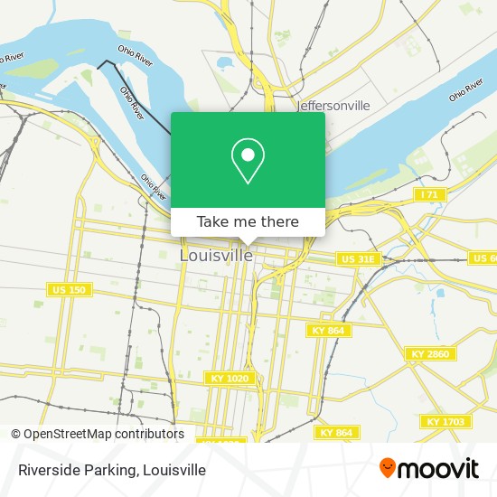 Mapa de Riverside Parking