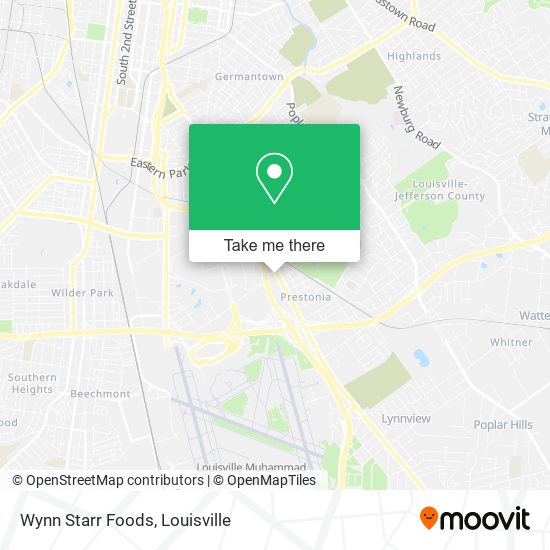 Wynn Starr Foods map