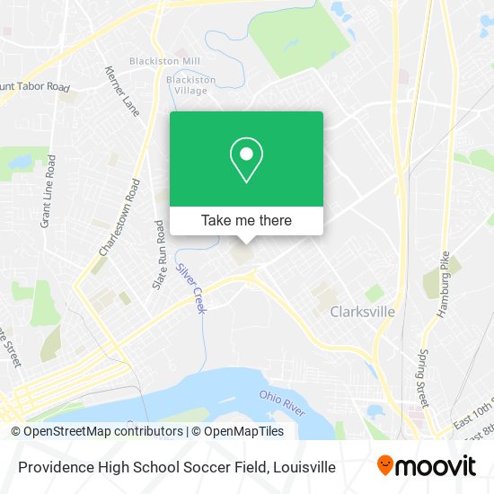 Mapa de Providence High School Soccer Field