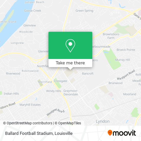 Ballard Football Stadium map