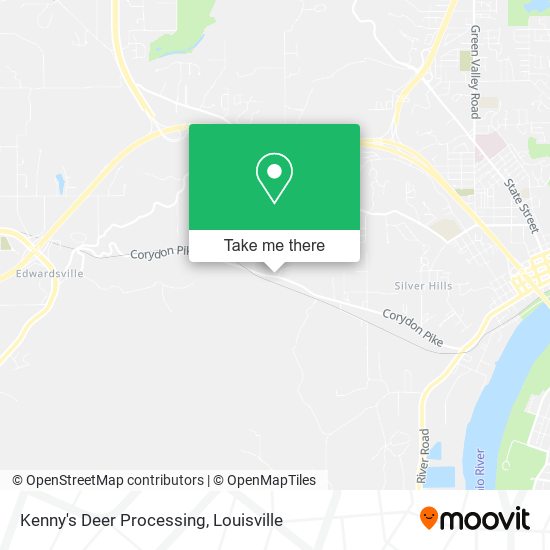 Kenny's Deer Processing map