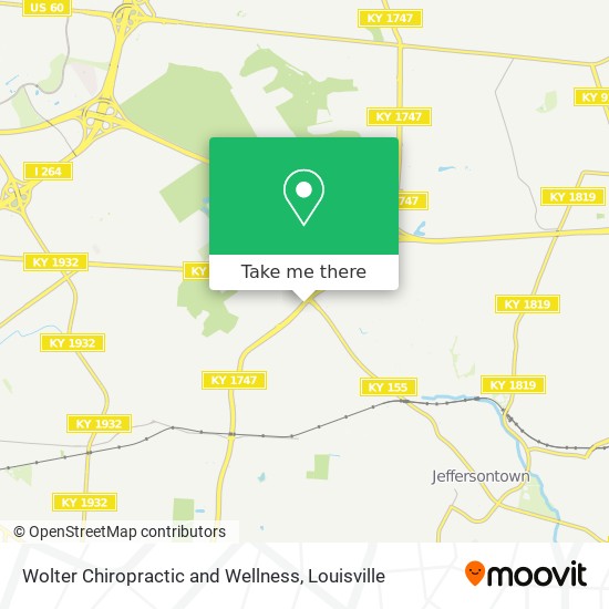 Wolter Chiropractic and Wellness map