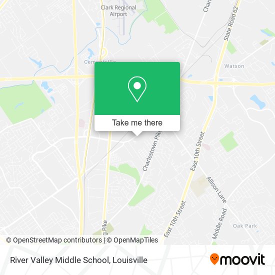 River Valley Middle School map