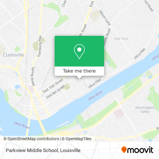 Parkview Middle School map