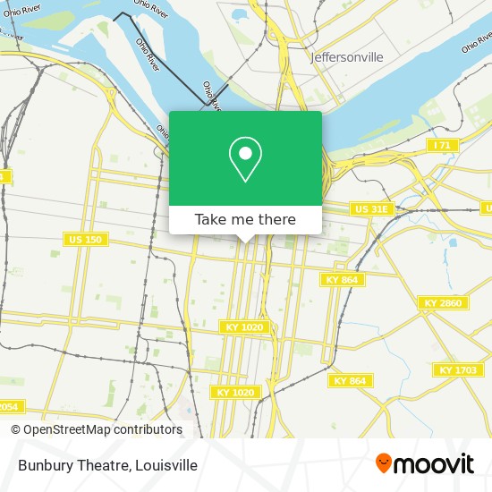 Bunbury Theatre map