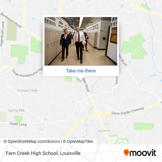 Mapa de Fern Creek High School