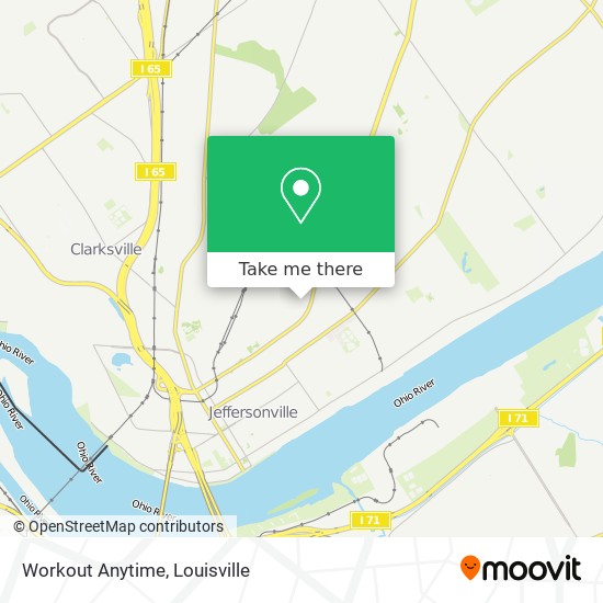 Workout Anytime map