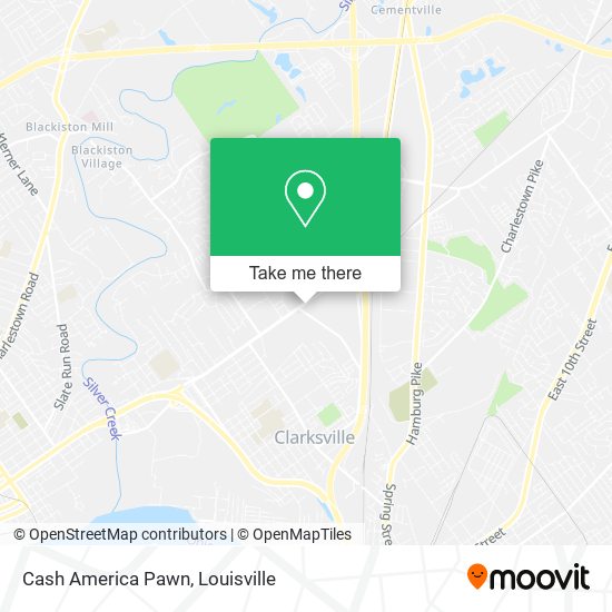 Mapa de Cash America Pawn
