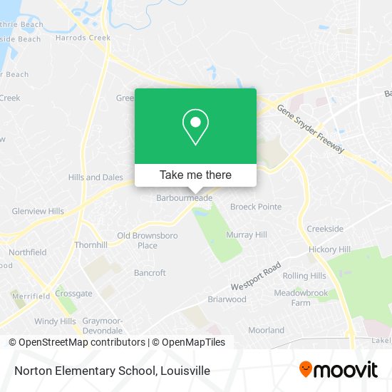 Norton Elementary School map