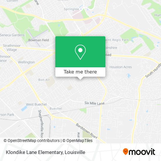 Klondike Lane Elementary map