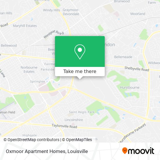 Oxmoor Apartment Homes map