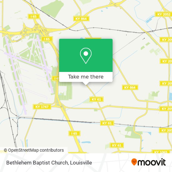 Bethlehem Baptist Church map