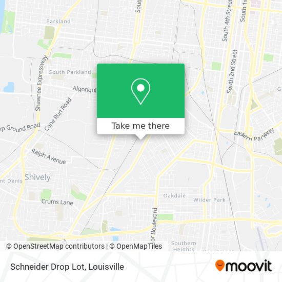 Schneider Drop Lot map
