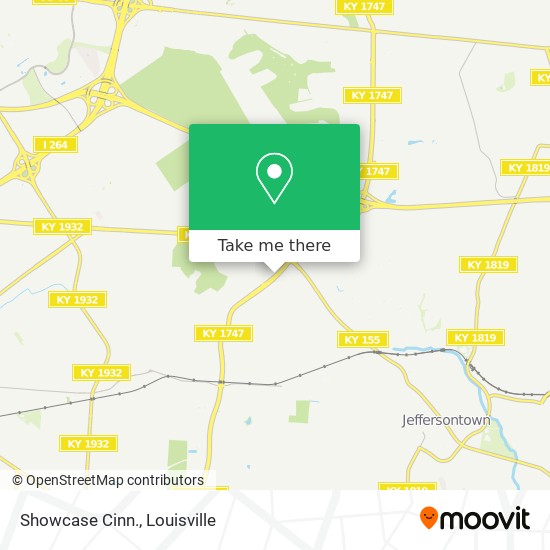 Showcase Cinn. map