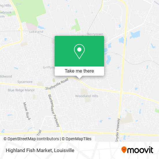 Highland Fish Market map