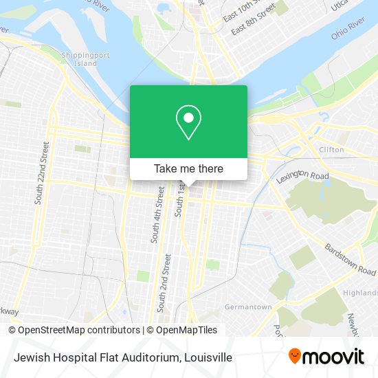 Jewish Hospital Flat Auditorium map