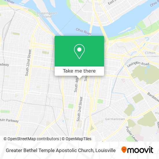Greater Bethel Temple Apostolic Church map