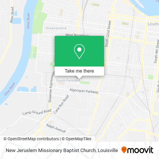 Mapa de New Jeruslem Missionary Baptist Church