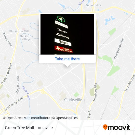 Green Tree Mall map