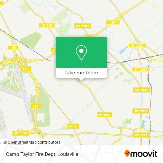 Mapa de Camp Taylor Fire Dept