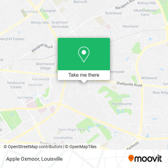 Mapa de Apple Oxmoor