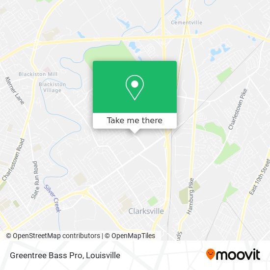 Greentree Bass Pro map