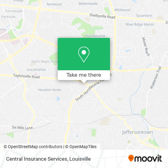 Central Insurance Services map