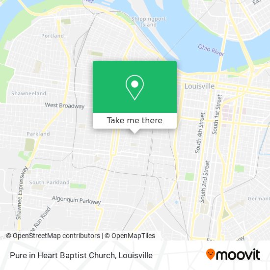 Pure in Heart Baptist Church map