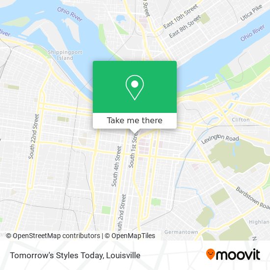 Tomorrow's Styles Today map