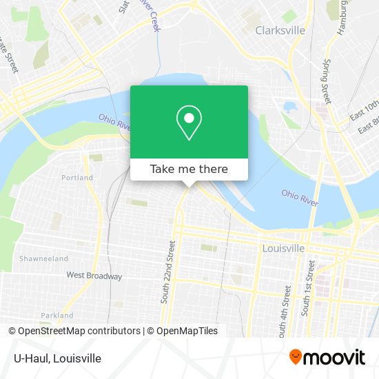 U-Haul map