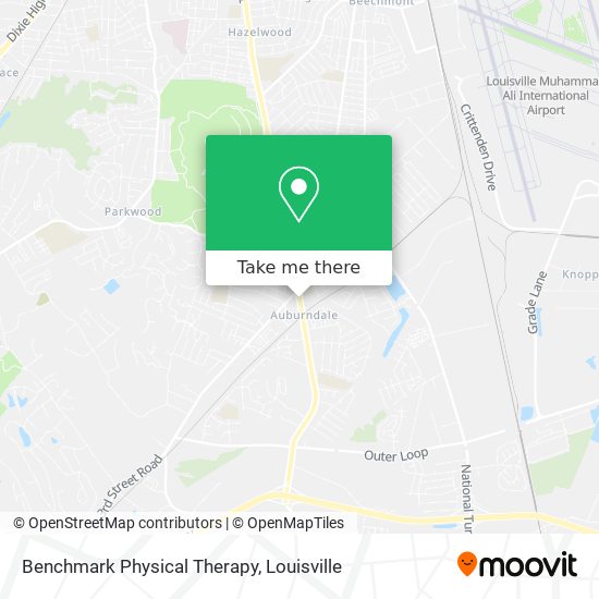 Mapa de Benchmark Physical Therapy