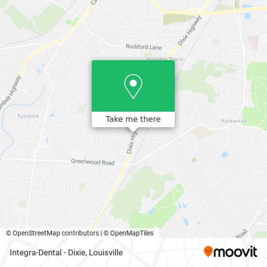 Mapa de Integra-Dental - Dixie